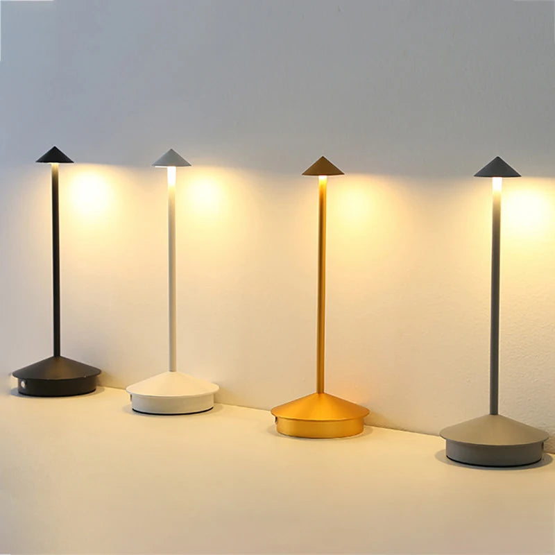 Stylish Rechargeable LED Table Lamp with Touch Control - Perfect for Any Space!